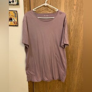 Wolf vs Goat purple t shirt